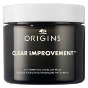 Origins Clear Improvement Charcoal Chia Mask to Purify And Nouris