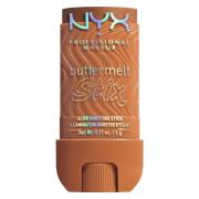 NYX PROFESSIONAL MAKEUP Buttermelt Glaze Highlighter Stix 12 It's