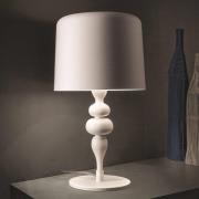 Masiero Bordslampa Eva TL1 M, höjd 53 cm matt vit