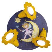 Elobra Taklampa Princess Lillifee night sky 3fl.