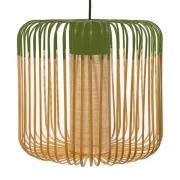 Forestier Bamboo Light M pendellampa 45 cm grön