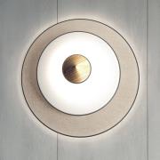 Forestier Cymbal S LED-vägglampa, natur