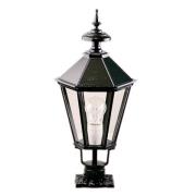 K.S. Verlichting Sockellampa K7c, svart