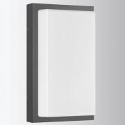 LCD Varmvit LED-utomhusvägglampa Babett