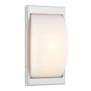 LCD Utomhusvägglampa Typ 068, stål, 33 cm hög, E27