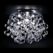 Metallux Högkvalitativ plafondlampa CRYSTAL 70 cm