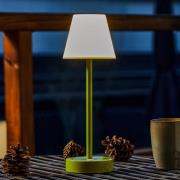 Newgarden Lola Slim LED-bordslampa batteri, lime