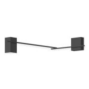 Vibia Structural 2620 hörnvägglampor, mörkgrå