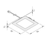 Hera LED-möbelinbyggnadslampa FAQ 58 3-pack 3 000 K