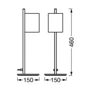 LEDVANCE SMART+ WiFi Decor Wood LED-bordslampa