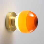 MARSET Dipping Light A2 LED-vägglampa orange/guld