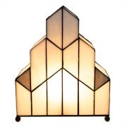 Clayre&Eef Bordslampa 5LL-6119, Tiffanydesign