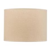 Duolla Lampskärm Roller, beige, Ø 25 cm, höjd 18 cm