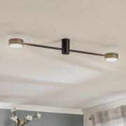 Nowodvorski Lighting Taklampa Orbit II, svart, 2 lampor