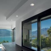 Mantra Iluminación Comfort inbyggnadslampa, rund, matt vit