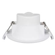 Prios LED-inbyggnadslampa Rida, 19cm, 18W, set om 3, CCT, dimbar