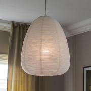 PR Home hänglampa Maki, vit, papper, Ø 43 cm, E27