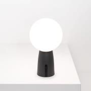 Zafferano Olimpia batteridriven bordslampa IP54 mörkgrå