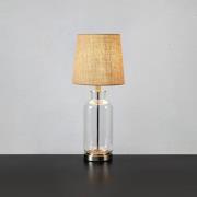 Markslöjd Bordslampa Costero, transparent/natur, 61,5 cm