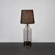 Markslöjd Bordslampa Costero, rökgrå/svart, 61,5 cm