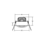 BRUMBERG BB18 dim2wam RC kopplingsbox aluminium