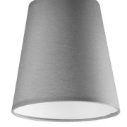 Envostar Risco taklampa 1-ljus tygskärm grå