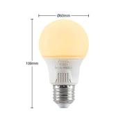 PRIOS LED-lampa E27 A60 7W vit 3 000K 10-pack