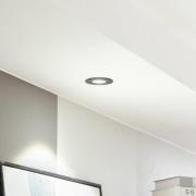 Arcchio LED-downlight Jyra, svart, 4 000K