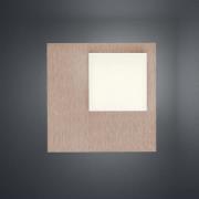 BANKAMP Cube LED-taklampa 8 W, roséguld