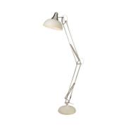 Searchlight Golvlampa Goliat, creme, metall, E27, 170 cm, ställbar