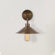 Opviq Vägglampa Berceste N-664, antikguld, järn, Ø 24 cm