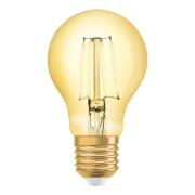 OSRAM LED-lampa E27 8W Vintage Heart 825 guld