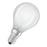 OSRAM LED-droppe E14 4W Classic P 4 000 K matt