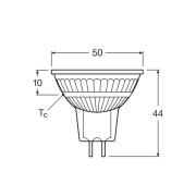 OSRAM LED-reflektor, GU5,3, 2,6 W, 12 V, 2.700 K, 120