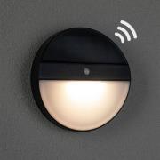 Paulmann Solar-vägglampa Elois, rörelsevakt