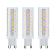 Paulmann LED-stiftlampa G9 5W 4 000 K 3-pack