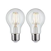 Paulmann LED-lampa E27 5 W 2 700 K filament 2-pack