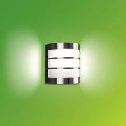 Philips Calgary utomhusvägglampa i stål