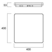 Sylvania Start Surface LED-taklampa 40cm x 40cm