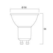 Sylvania LED-reflektor GU10 2,2W 3 000 K 350 lm