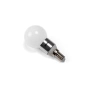 SELETTI LED-lampa E14, G50, 4 W, opal 3 000 K