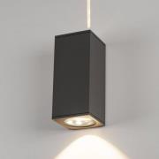 SLV Big Theo LED utomhus vägglampa, antracit