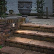 SLV Concreto LED-infälld vägginbyggnadslampa IP65, bred