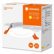 LEDVANCE Recess Slim LED infälld lampa Ø8,5cm 3000K