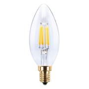 Segula LED-filament-ljuslampa 24V DC E14 3W 922 Filament dimbar