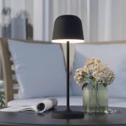 EGLO LED-bordslampa Mannera med batteri, svart