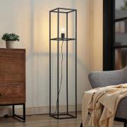 Lindby Jordana golvlampa, ram, svart, 1 lampa.