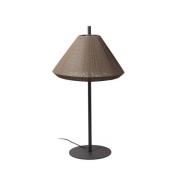 FARO BARCELONA Altanlampa Saigon IP65, höjd 120 cm, brun