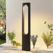 Lucande LED-väglampa Fenti, 90 cm, antracit, aluminium