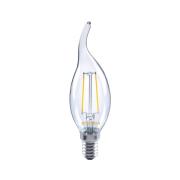 Sylvania LED-kronljuslampa E14 ToLEDo 2,5W 827 klar, vindpust